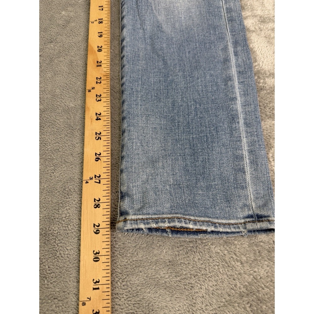 J. Crew Driggs Slim Straight Jeans Men's Size 32X30 Blue - Picture 12 of 13